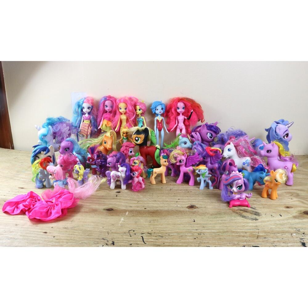 My Little Pony Ponies Lot 41 Horse Equestria Girls Mixed Funko DJ-Pon